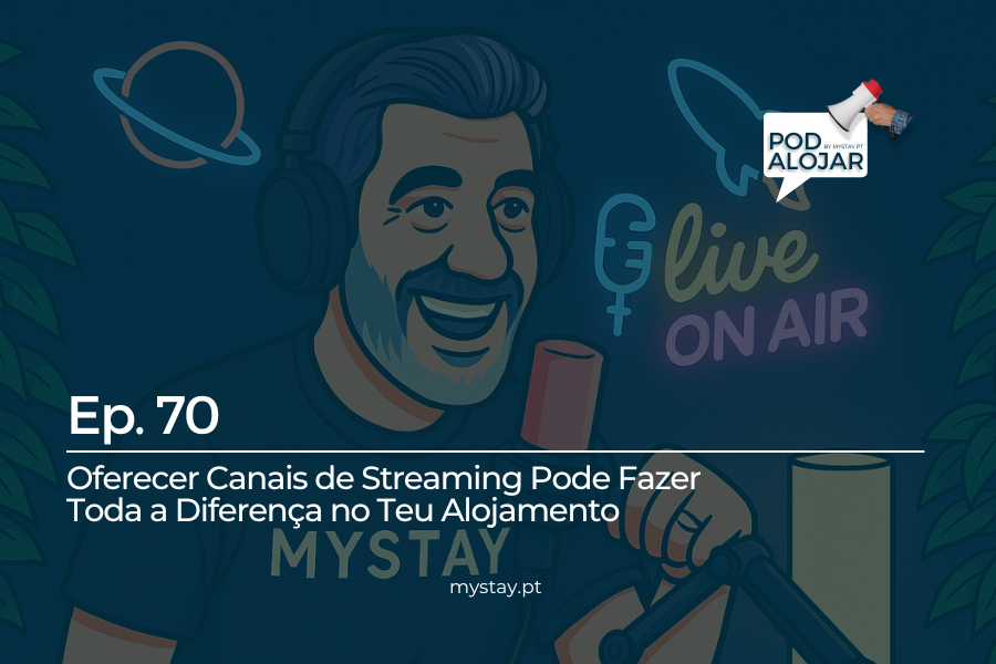 oferecer canais de streaming no alojamento local