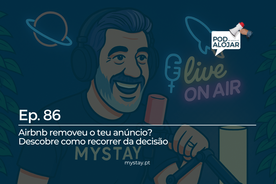 Airbnb removeu o teu anúncio